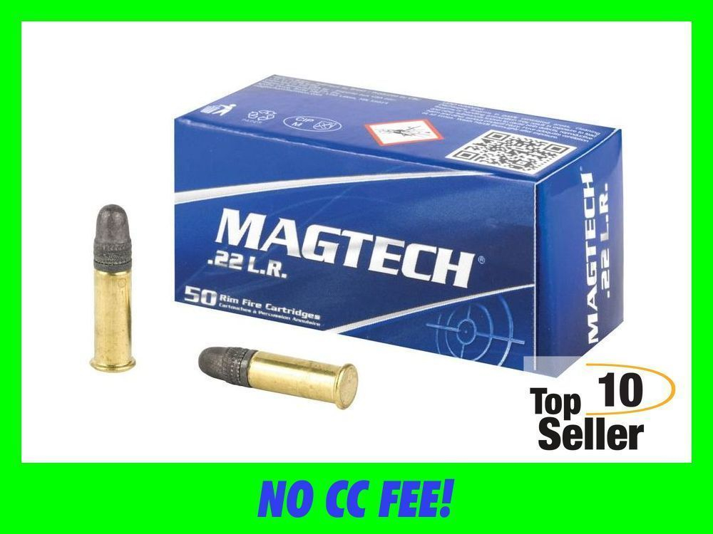Magtech 22B Rimfire Ammo 22 LR 40 gr Lead Round Nose/ 5000 Rounds *Sold...-img-0