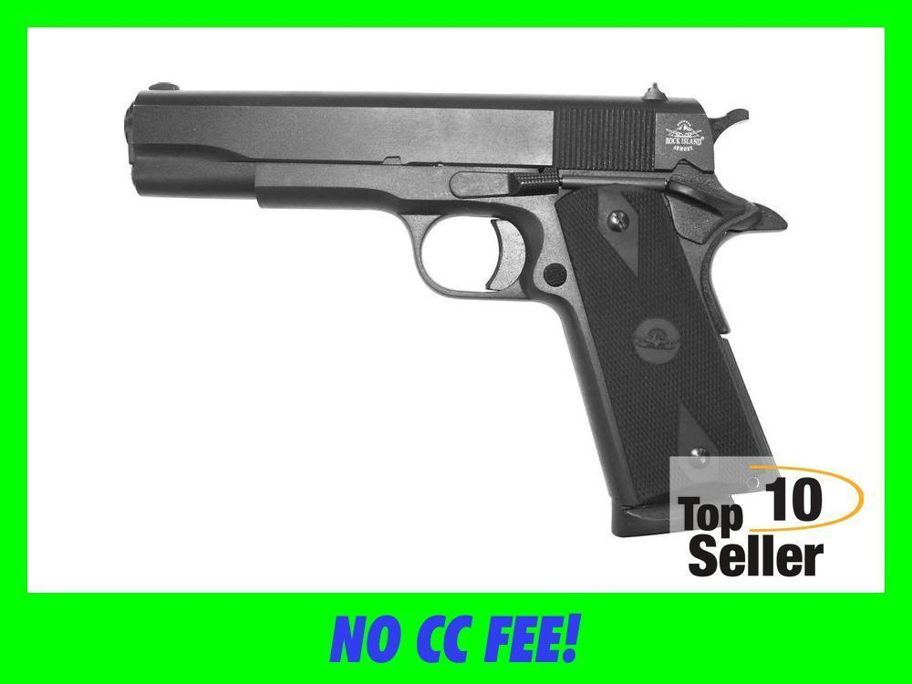 Rock Island 56626 GI Entry 9mm Luger 10+1, 5” Black Steel Barrel Black-img-0