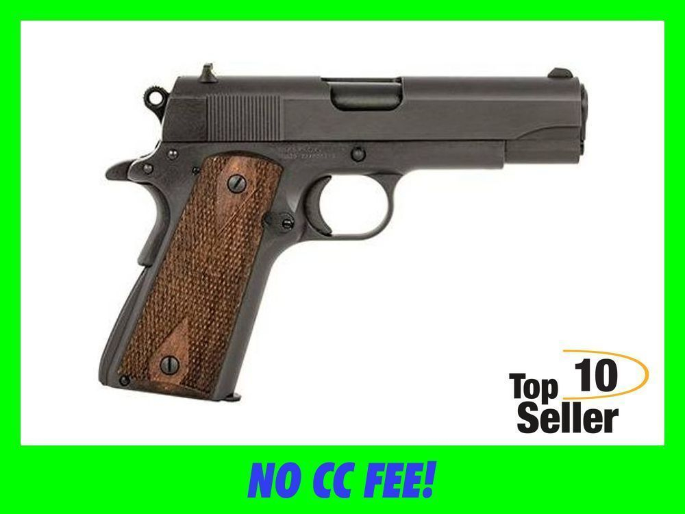 Tisas 10100114 1911 A1 Tank Commander 45 Acp 71 425” Black Steel Semi Auto Pistols At 6676