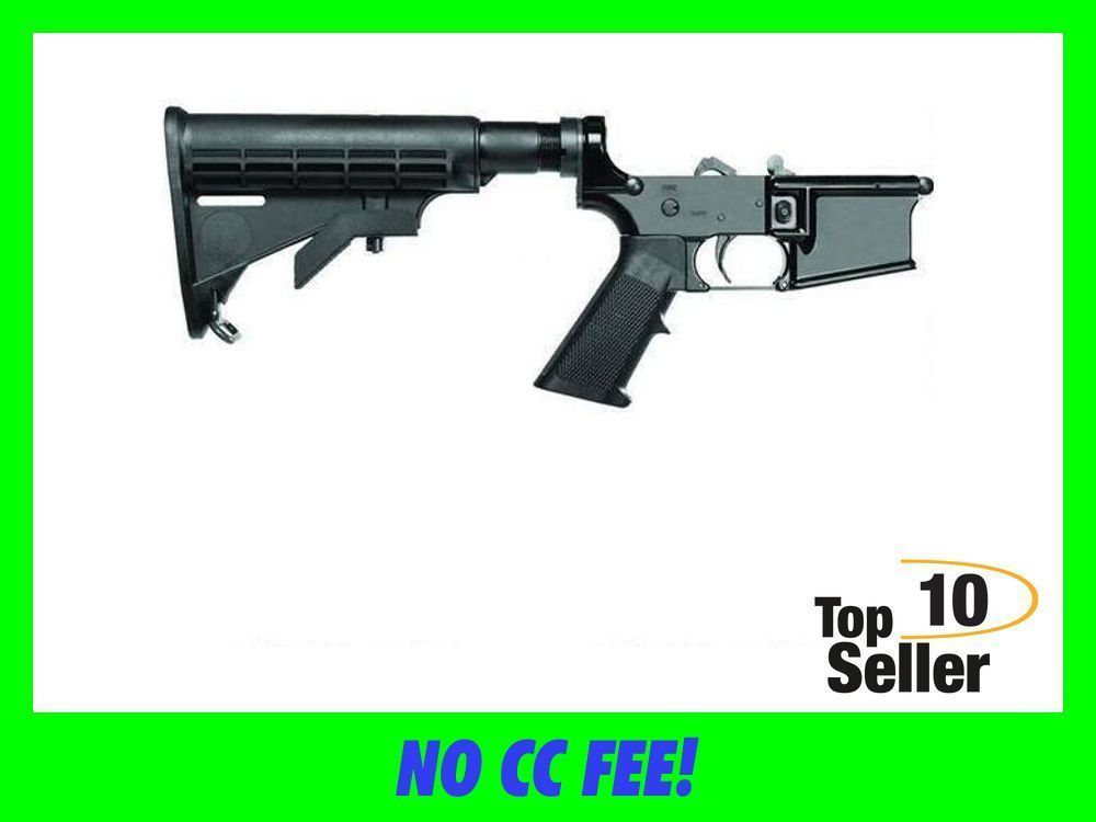 DELTON AR-15 COMPLETE LOWER W/COLLAPSIBLE STOCK 5.56MM-img-0