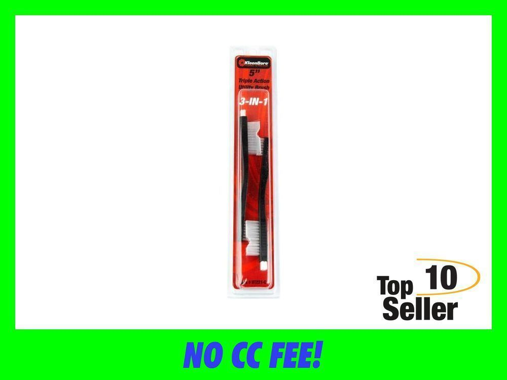 KleenBore UT221C Triple Action Utility Brush 5” Nylon 2 Pack-img-0