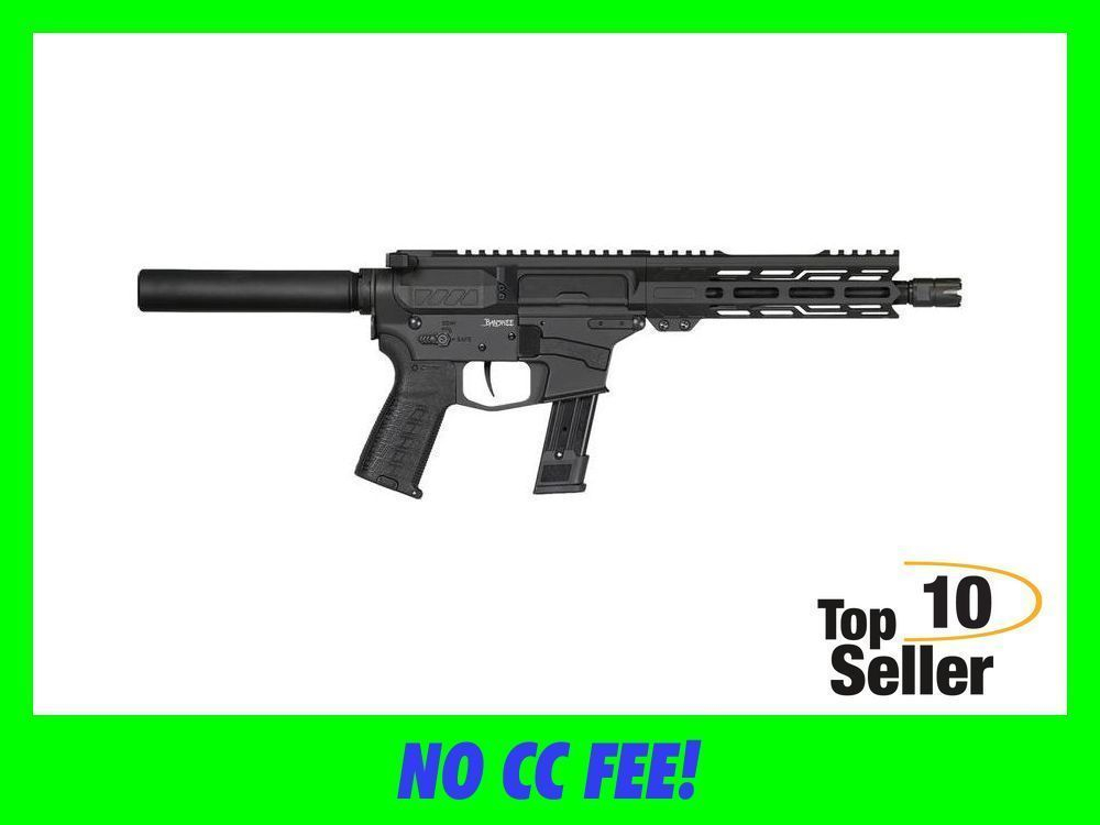 CMMG 92A5161AB Banshee MK17 9mm Luger 21+1 8” Black Nitride Ambidextrous-img-0