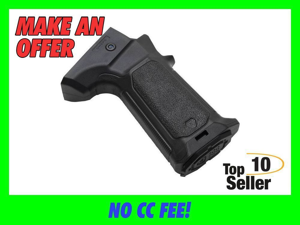 Strike Industries CEVOOMEPGBK Enhanced Pistol Grip Black Polymer Fits...-img-0