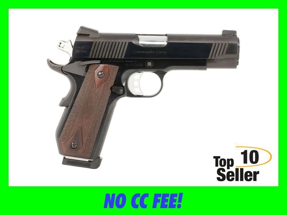 Tyler Gun Works TGWCMBL45 Custom 1911 Commander 45 ACP 7+1 4.25”...-img-0