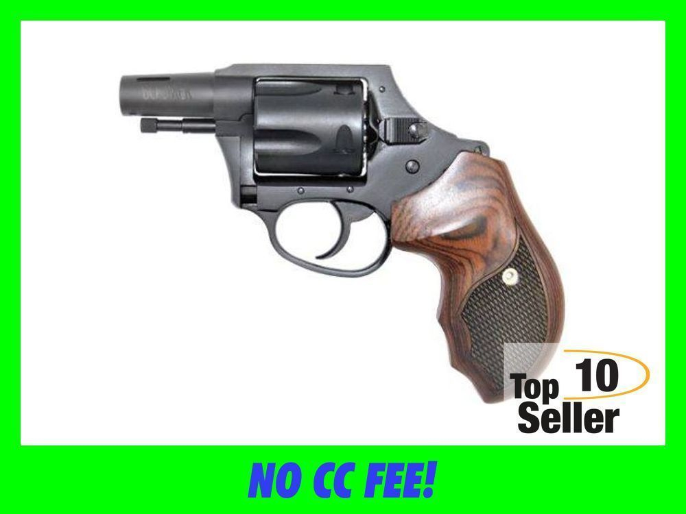 CHARTER ARMS BOOMER .44SPL 2.” BLACK W/ ROSE WOOD GRIPS-img-0