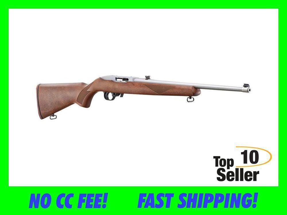 Ruger 10/22 Sporter 75th Anniversary Walnut Stainless 22 LR 18.5in 31275-img-0
