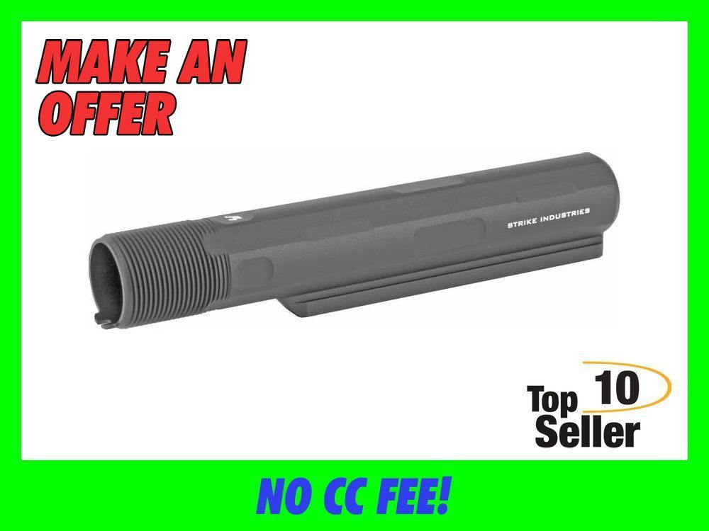 Strike ARARET7BK Advanced Receiver Extension AR15, AR10 Black