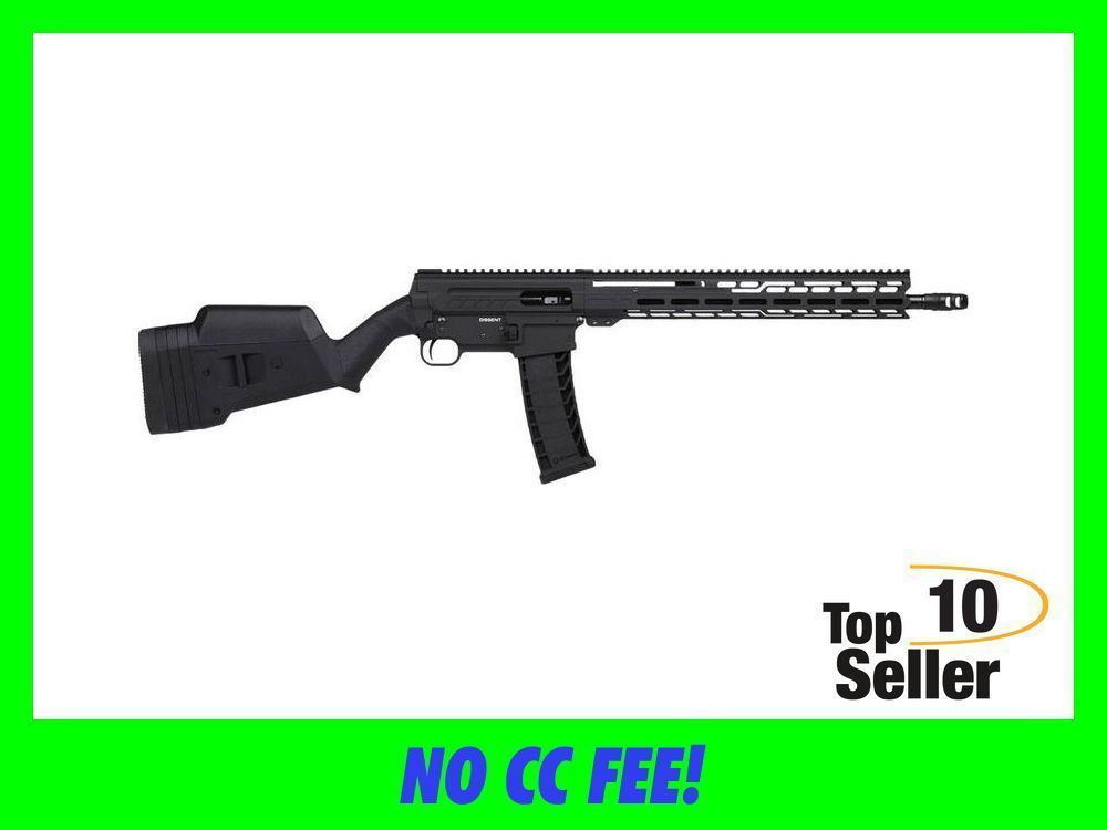 CMMG 94AC80FAB Dissent BR4 *CA Compliant 9mm Luger 10+1 16.10” Black ...