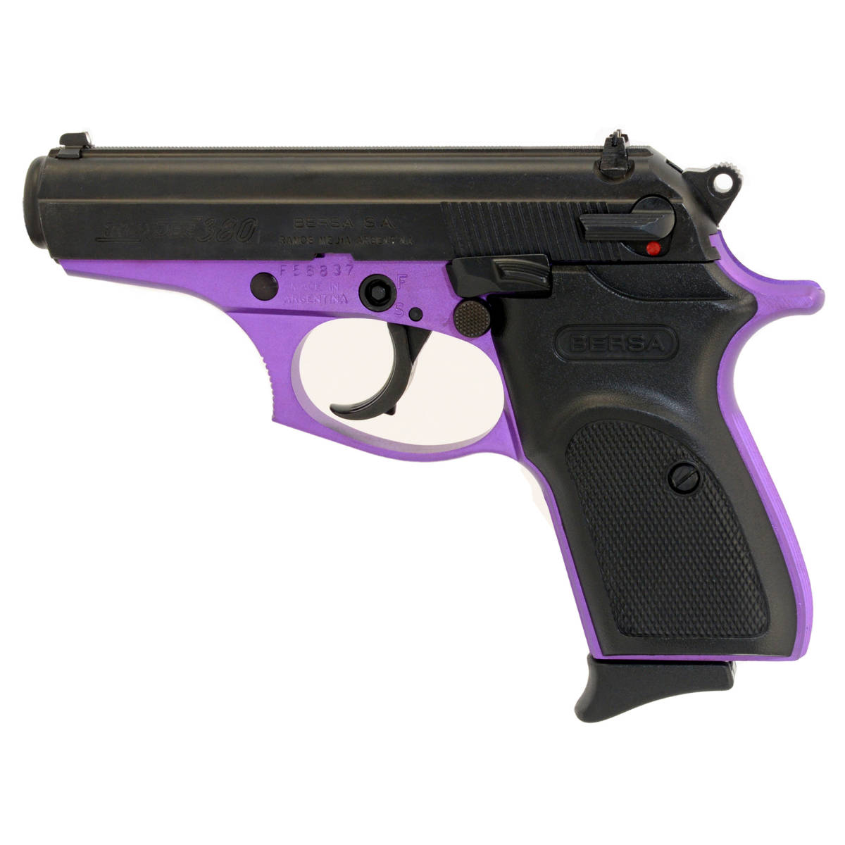Bersa Thunder 380 ACP 3.5" Purple Compact Conceal Pistol DuoTone-img-0