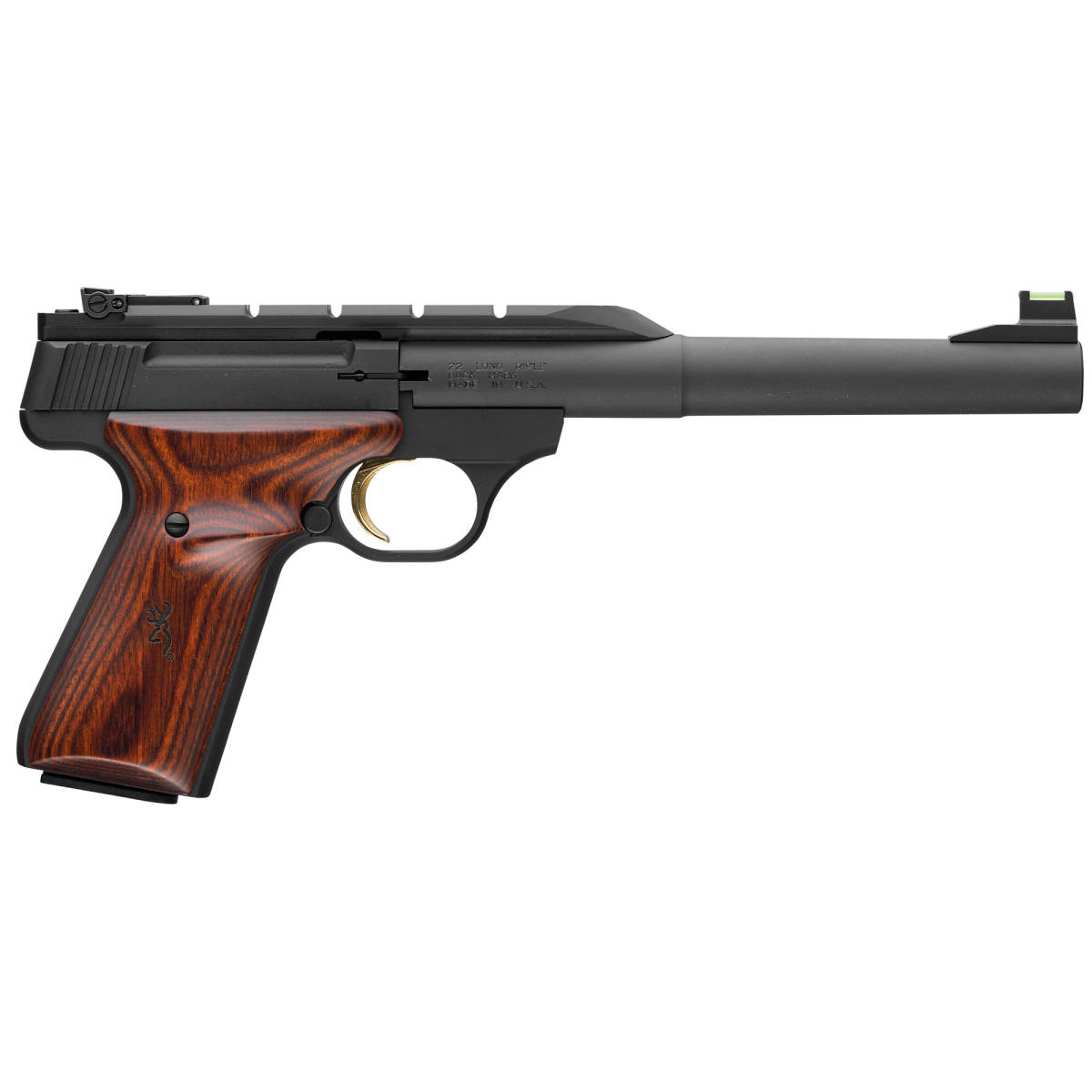 Browning Buck Mark Hunter 22 LR 7.25" 10+1 Laminate Matte Black Optic...-img-0