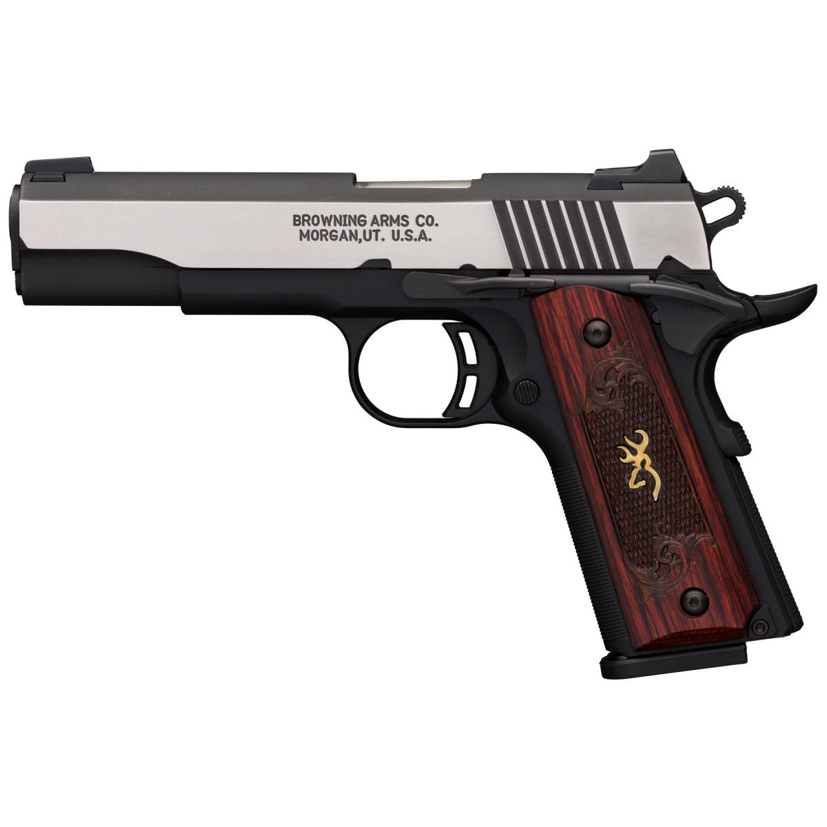 Browning 1911-380 Black Label Medallion Pro 380 ACP 4.25" 8+1 Polymer...-img-0
