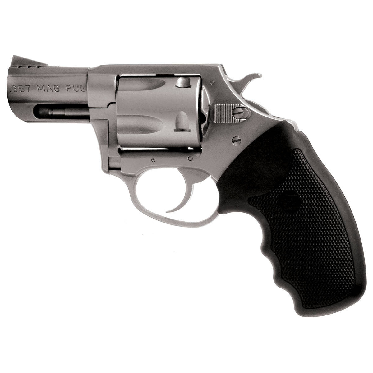 Charter Arms 73520 Mag Pug Large 357 Mag, 5 Shot 2.20” Matte Stainless-img-0