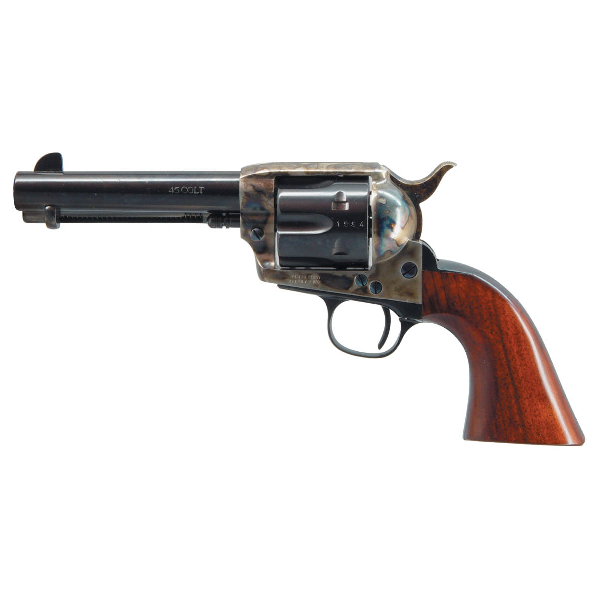 Cimarron MP410 Model P 45 Colt (Long Colt) 6 Shot 4.75” Blued...-img-0