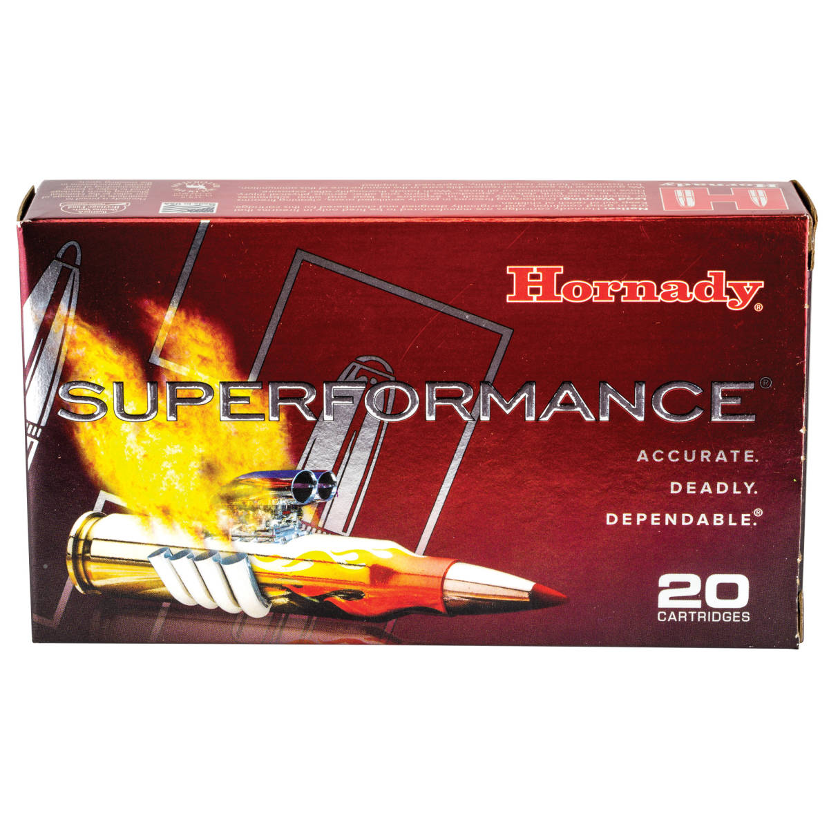 Hornady 80573 Superformance 7mm-08Rem 139gr Super Shock Tip 20 Per ...