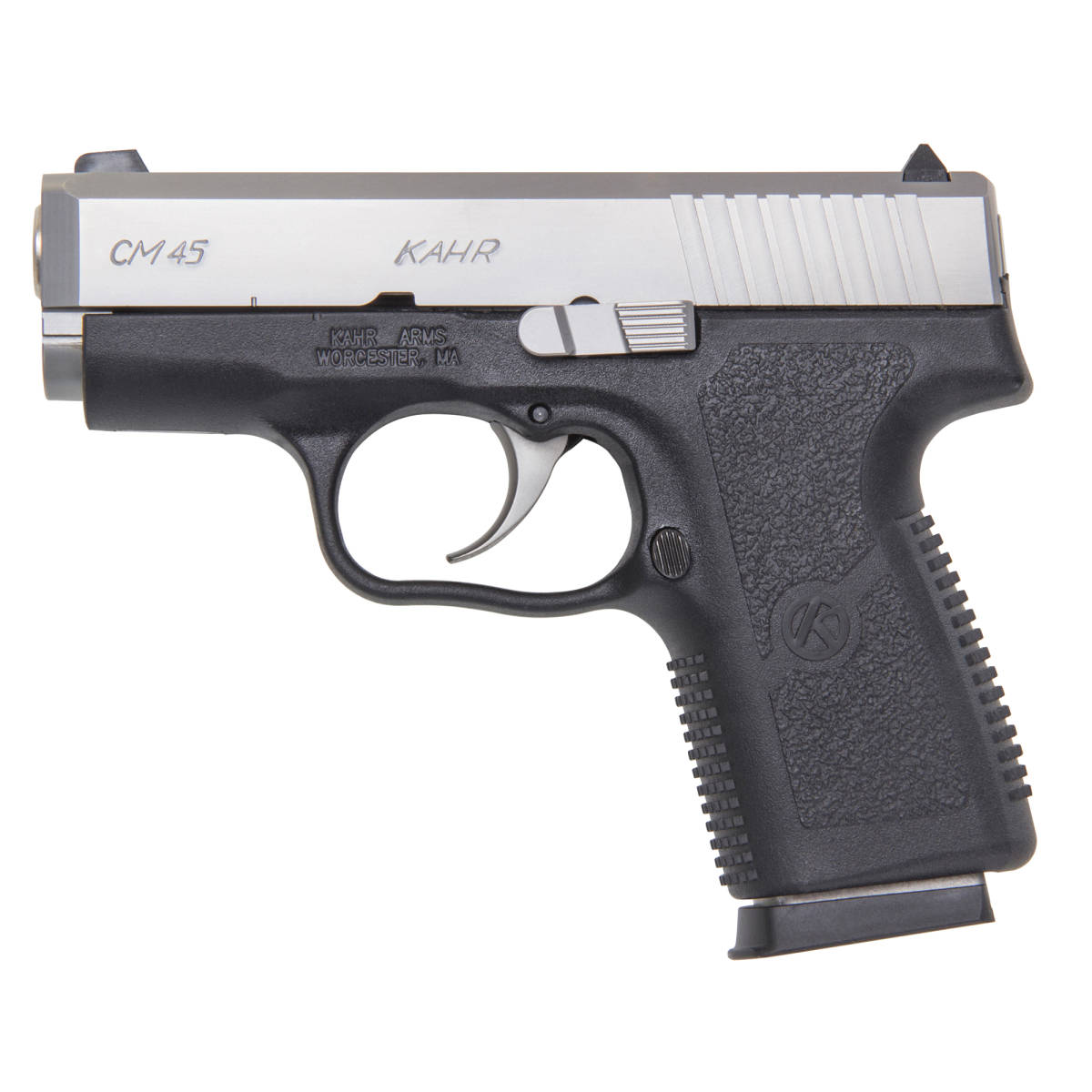 Kahr Arms CM4543 CM45 45 ACP 5+1 3.30” Serrated Steel Barrel, Matte...-img-0
