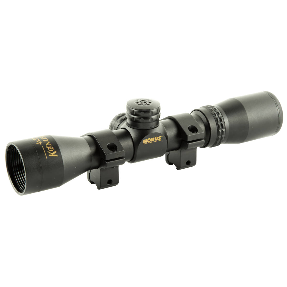Konus 7262 KonusPro Compact Matte Black 4x32mm 1” Tube Engraved 30/30...-img-0