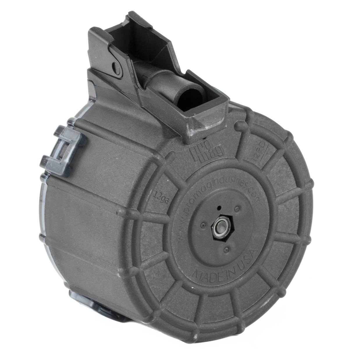 ProMag SAIA7 Standard 12rd Drum 12 Gauge Fits Saiga Black DuPont Zytel...-img-0