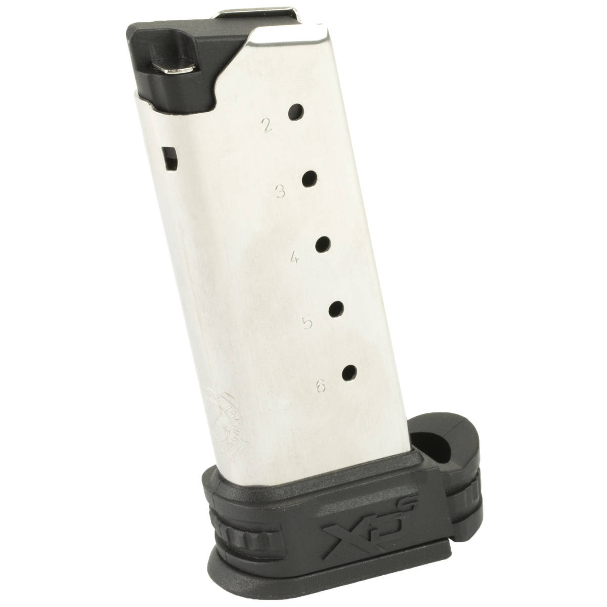 Springfield Armory XD-S Mod.2 Magazine 45 ACP 6rd Blued Steel Factory OEM-img-0