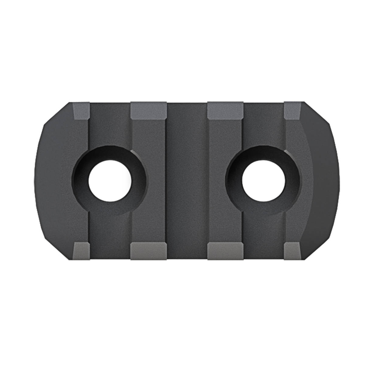 Magpul MAG580BLK M-LOK Aluminum Rail 3 Slots Black-img-0