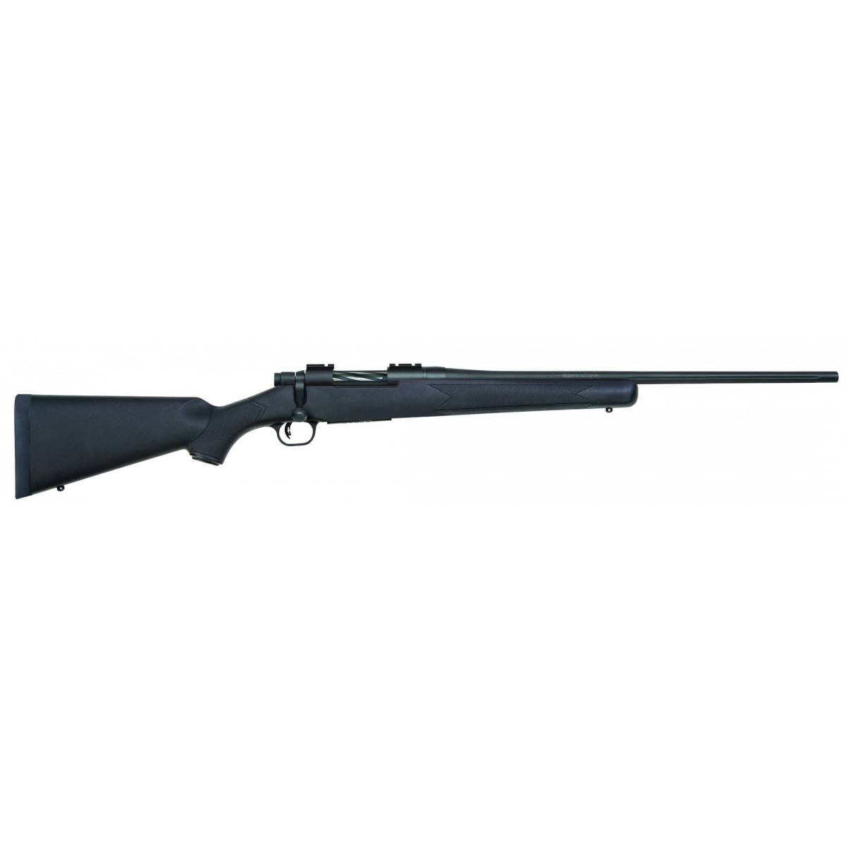 Mossberg 27838 Patriot Full Size 243 Win 5+1 22” Matte Blued Fluted...-img-0