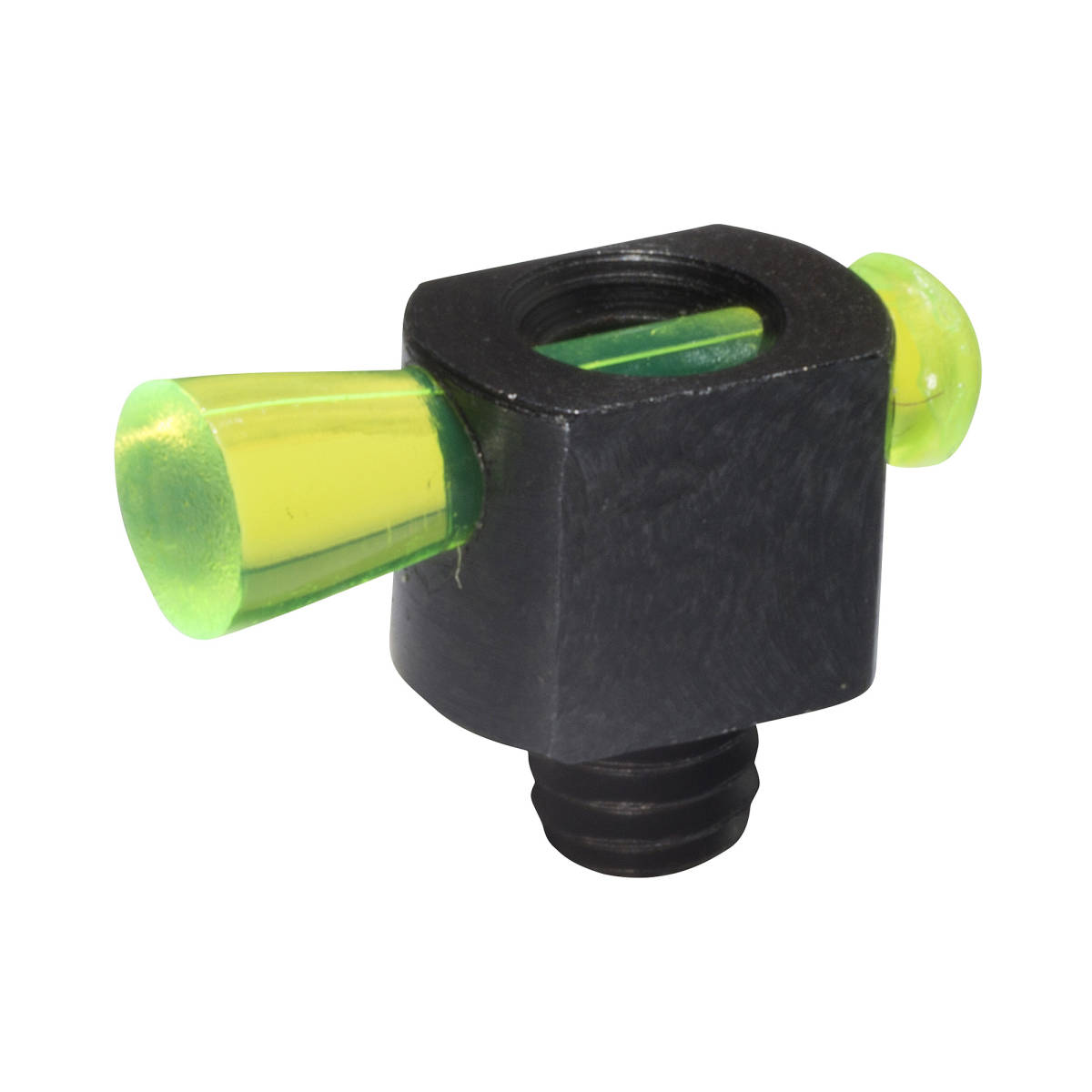 HiViz BD1007G Spark II Bead Replacement Front Sight Black | Green Fiber...-img-0