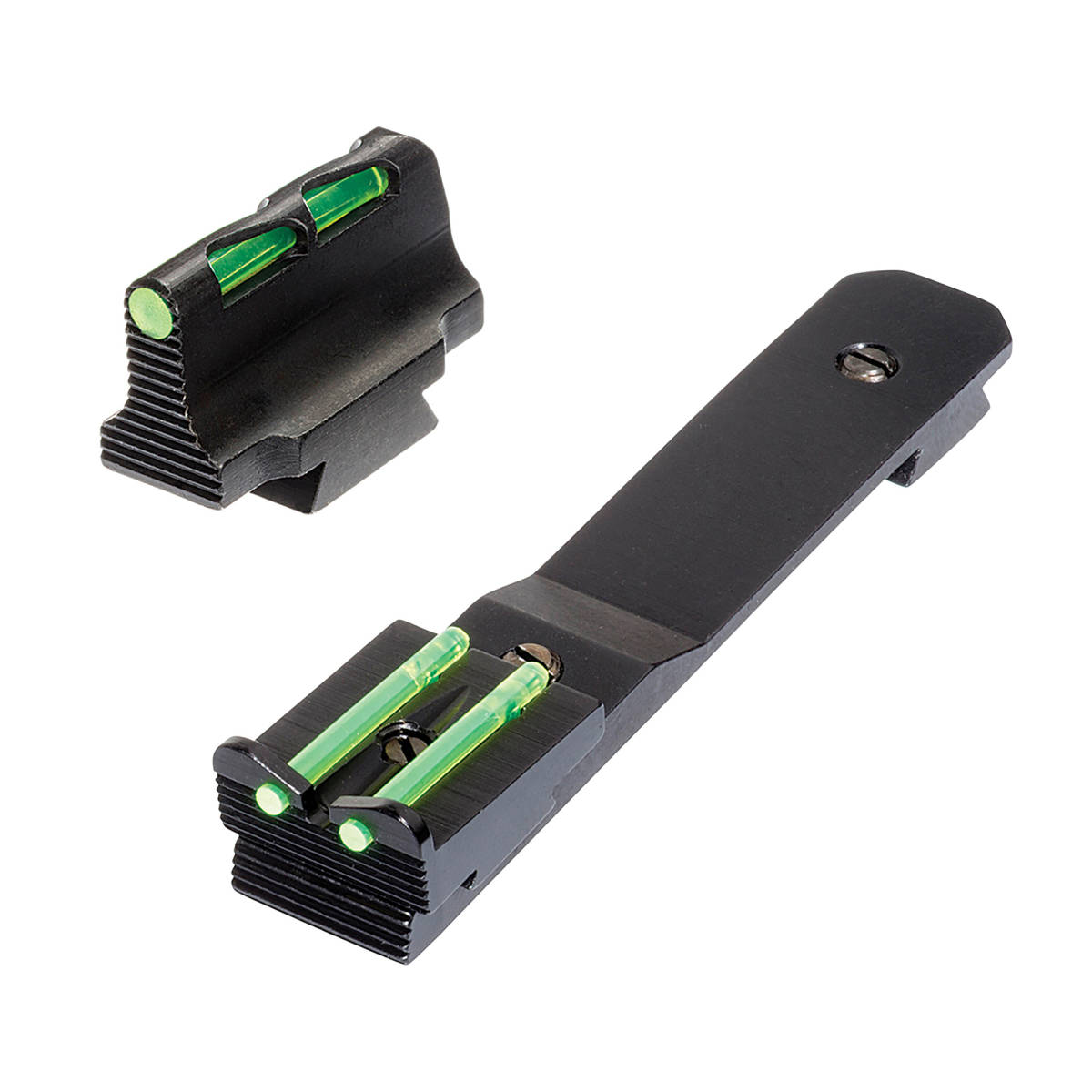 HiViz HHVS41 Henry Rifles Sight Set Black Interchangeable Front & Rear for-img-0