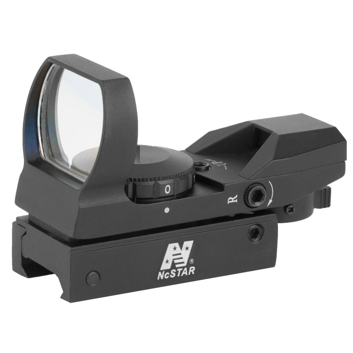 NcStar D4B Red Four Reticle Reflex Optic Black Anodized 1 x 0.95”...-img-0