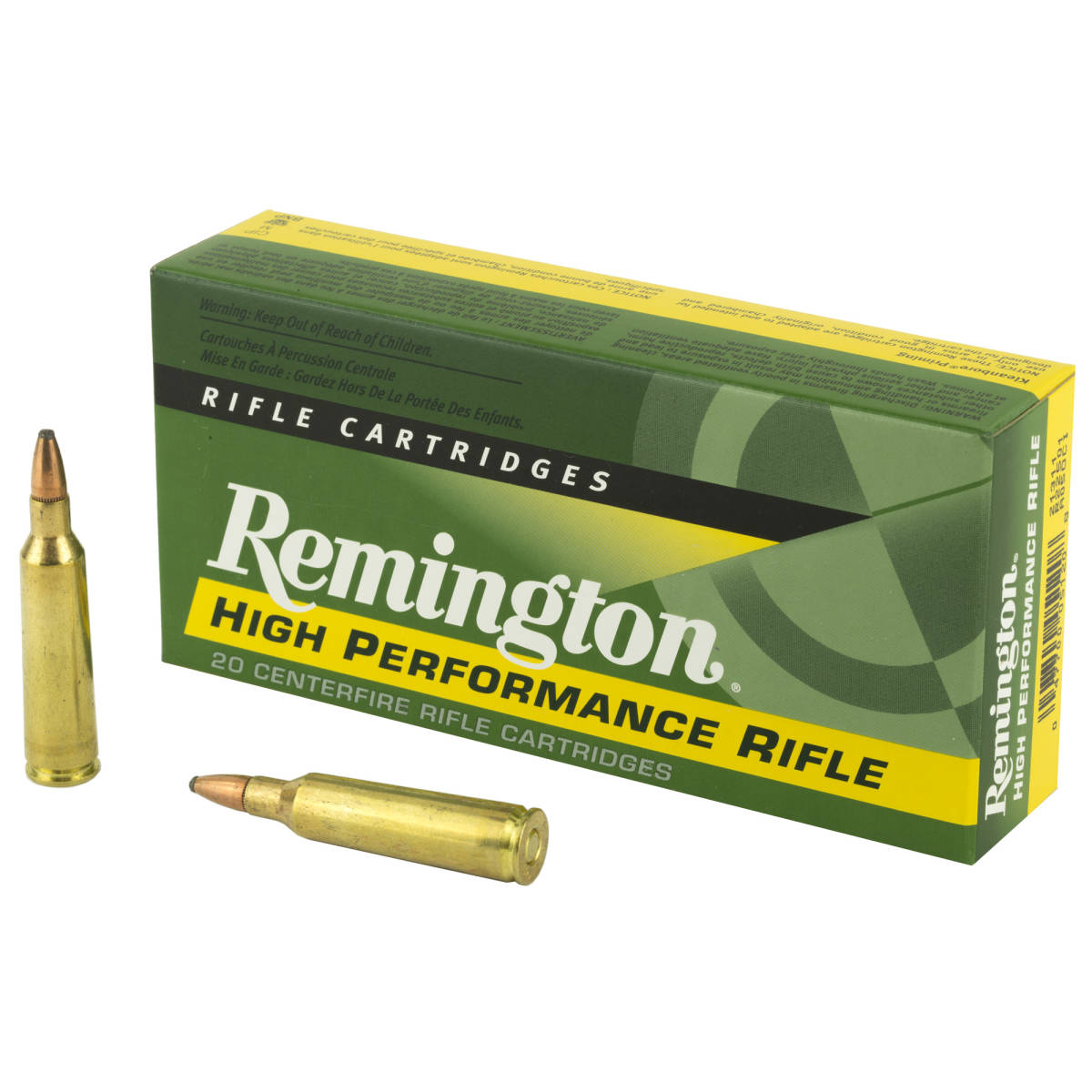 Remington Ammunition 21311 High Performance Rifle 22-250Rem 55gr Pointed-img-0