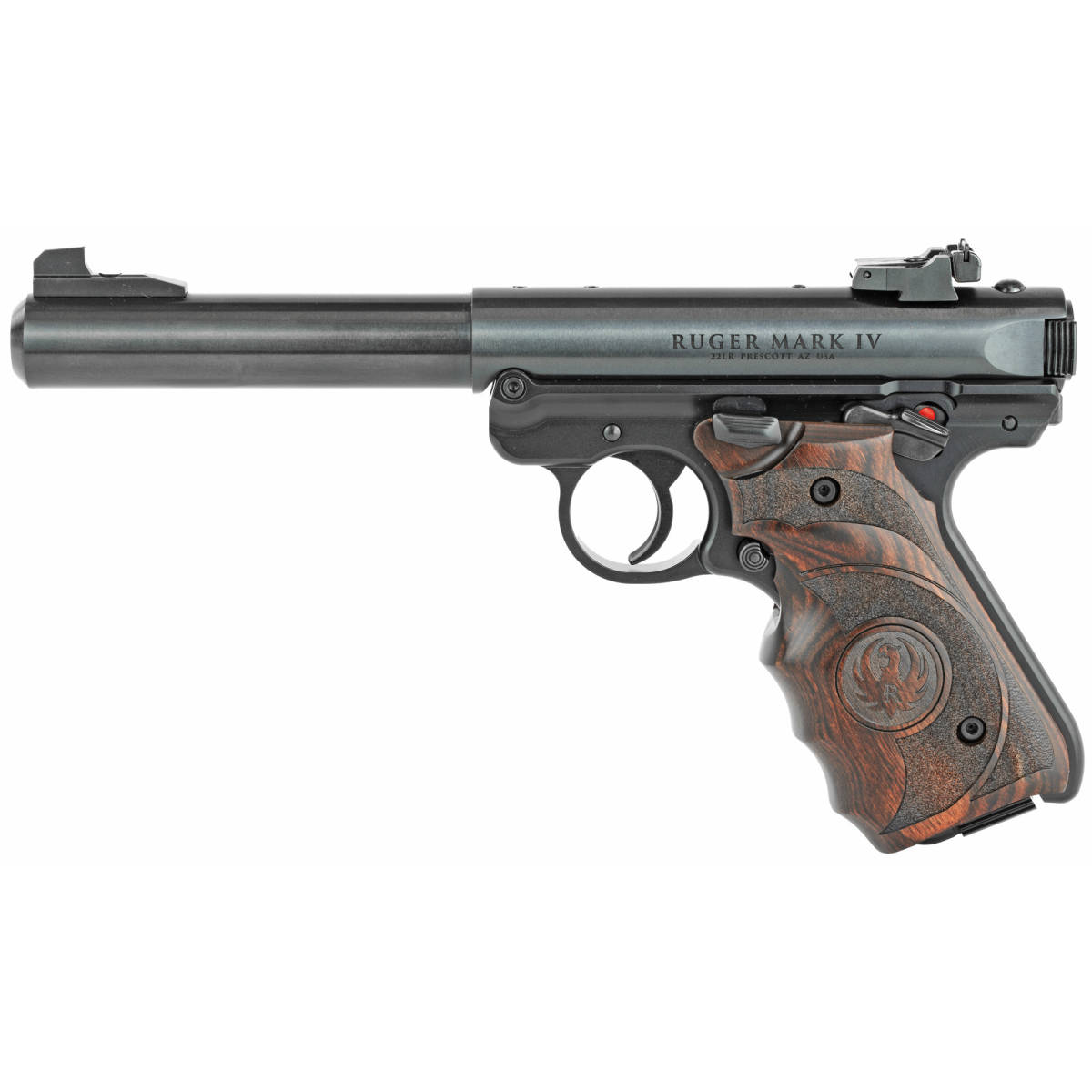 Ruger Mark IV Target 22 LR 5.50" 10+1 Blued 40159 736676401598-img-0