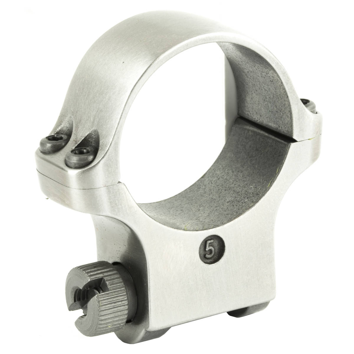 Ruger Scope Ring Silver 30mm High 90286 736676902866-img-0