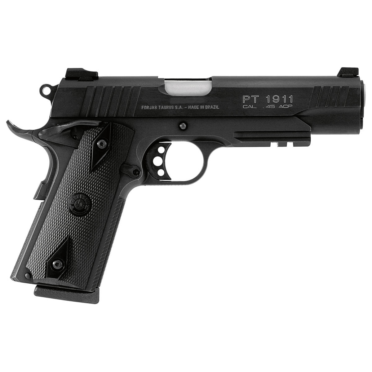 Taurus 1191101B1 1911 Full Size Frame 45 ACP 8+1 5” Matte Stainless...-img-0