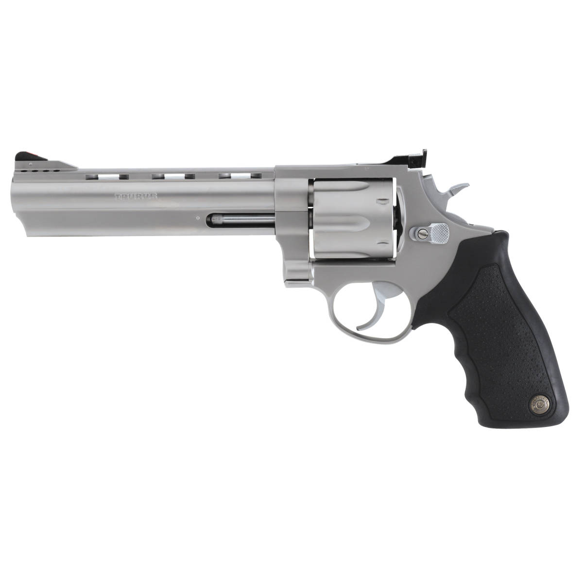 Taurus 2-440069 44 Large Rem Mag 6 Shot 6.50” Matte Stainless Ported...-img-0