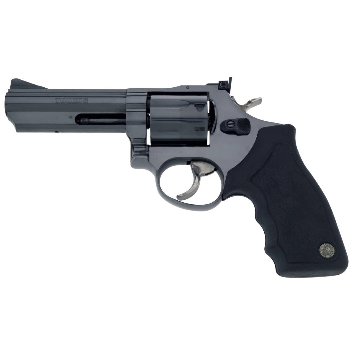 Taurus 66 357 Magnum Standard Revolver SA/DA 4” 7 Rd Black Rubber...-img-0