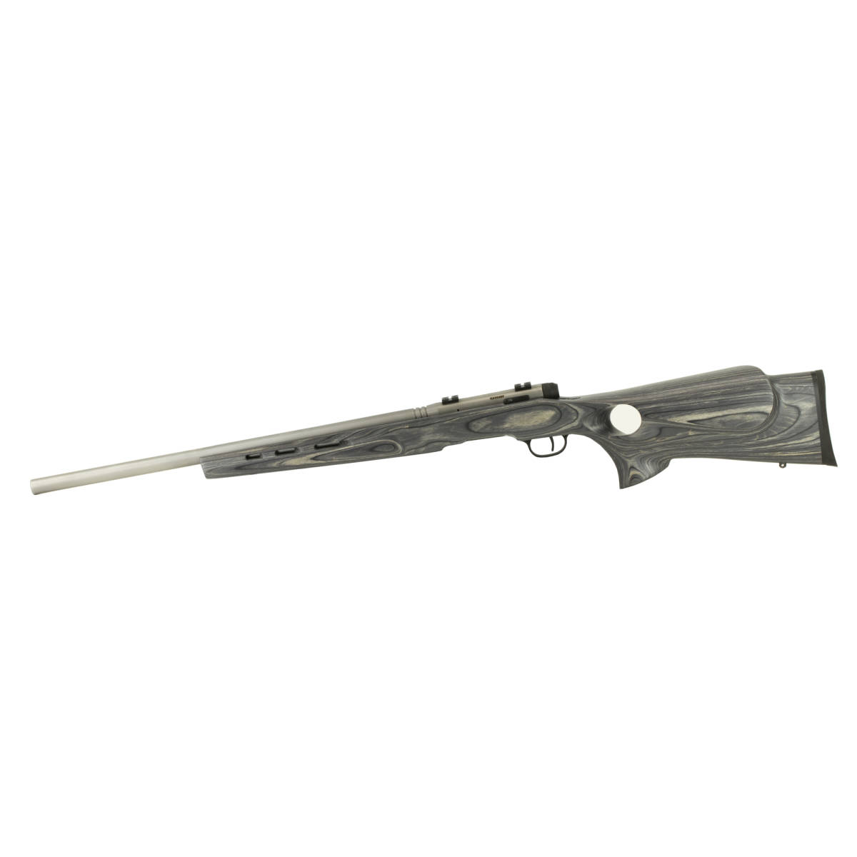 Savage B.MAG Target 17 WSM 8+1 22” Stainless Gray Thumbhole Stock 17WSM-img-0