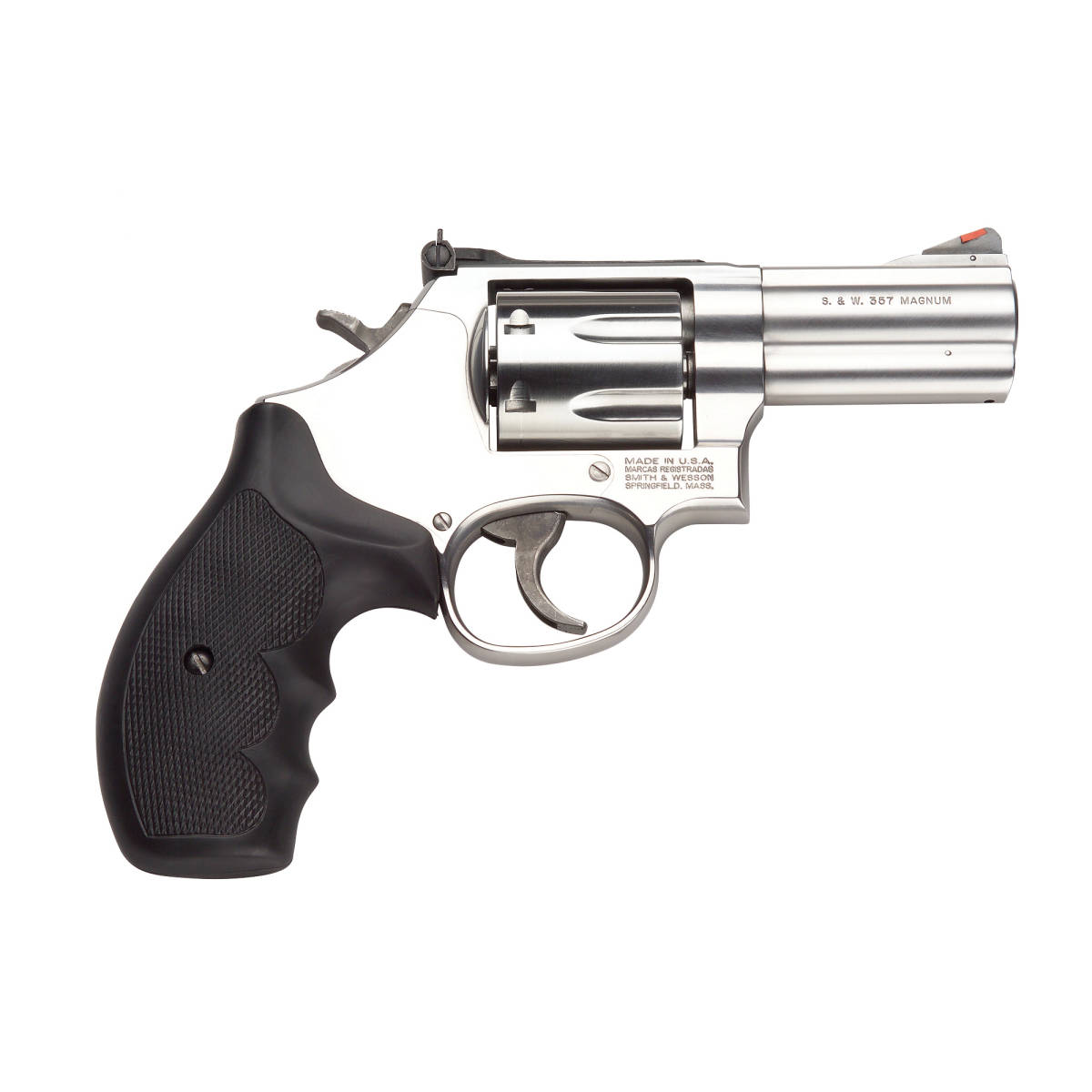 Smith Wesson 686 Plus 357 Magnum 7rd 3” Stainless 357Mag Revolver-img-0