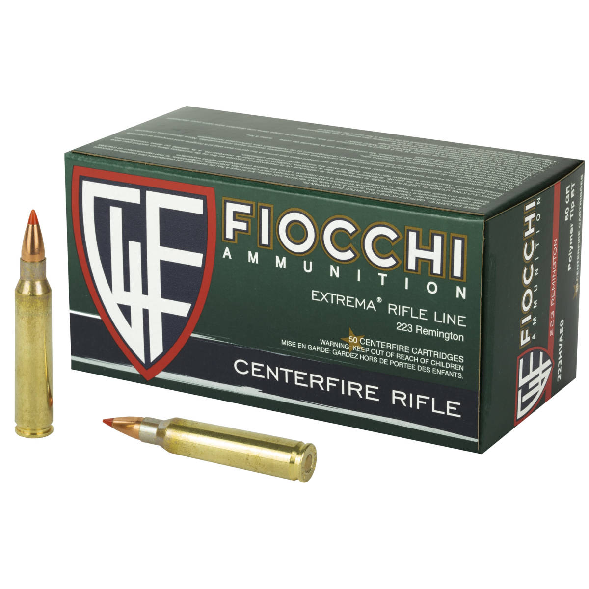 Fiocchi 223HVA50 Field Dynamics 223Rem 50gr Hornady V Max 50 Per Box/20...-img-0