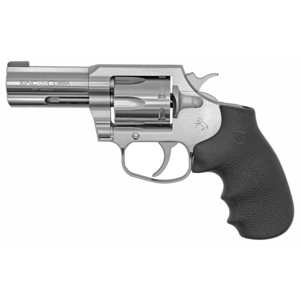 Colt King Cobra .357 Magnum 6-Shot Revolver 3" Barrel Stainless Model D-img-0