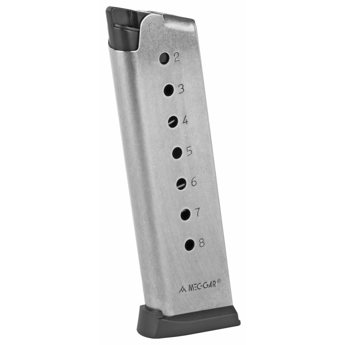 Mec-Gar MGCG4508SPF 1911 Government 8rd 45 ACP, Stainless Steel-img-0