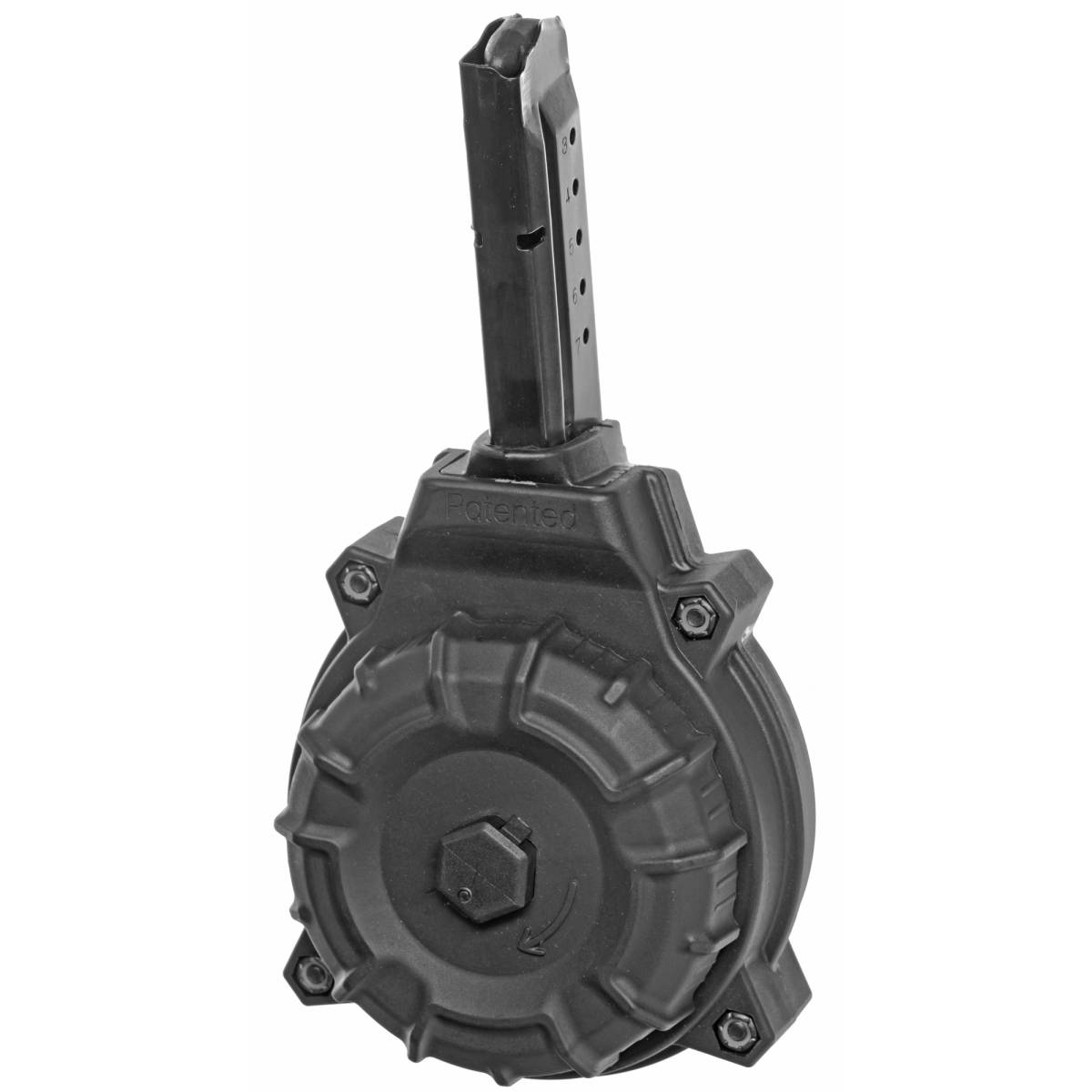 ProMag DRMA15 Standard 50rd Drum 9mm Luger Fits S&W M&P Shield Black...-img-0