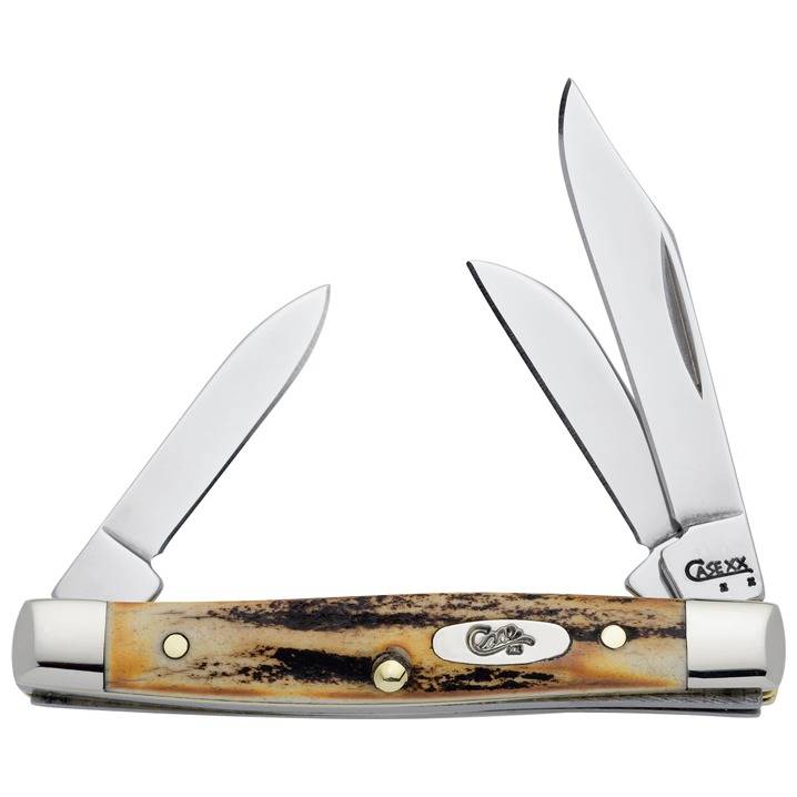 CASE SM STOCKMAN 3BLD 27/8” STAG-img-0