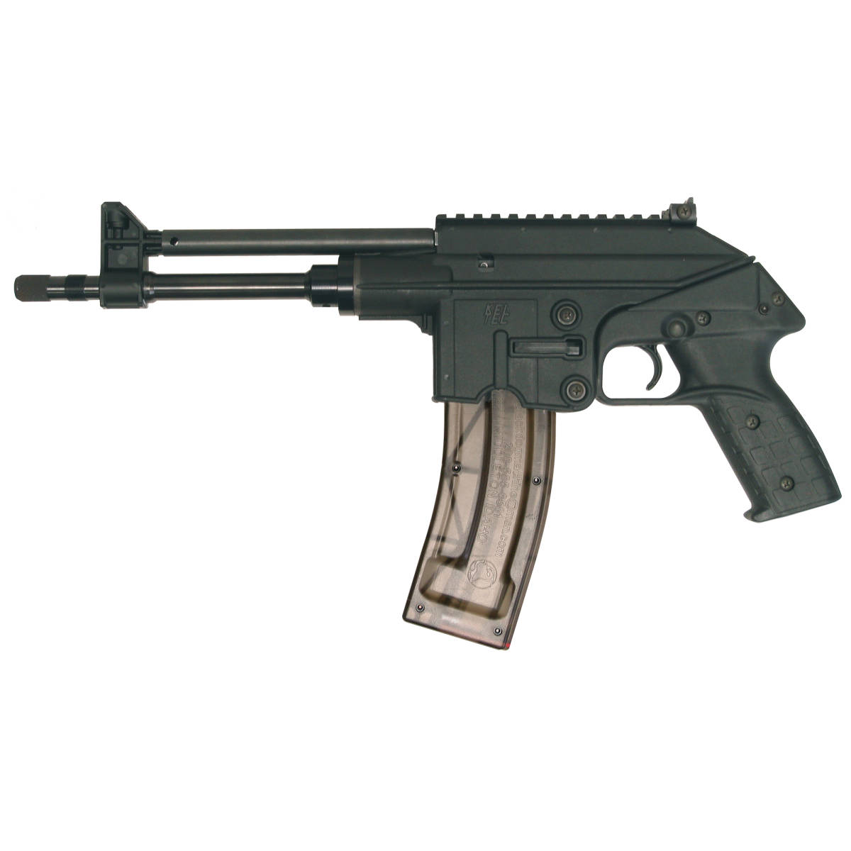 Kel-Tec PLR22BLK PLR22 22 LR 26+1 10.20” All Black Steel/Threaded...-img-0