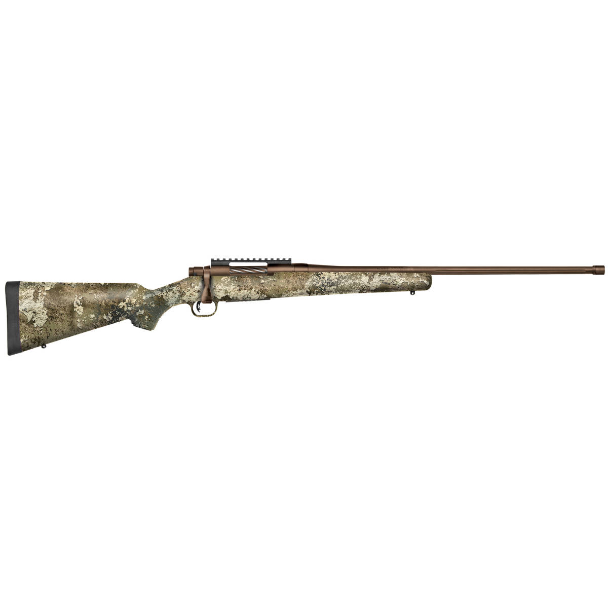 Mossberg 28091 Patriot Predator 6.5 PRC 4+1 24” Brown Cerakote 4.49”-img-0