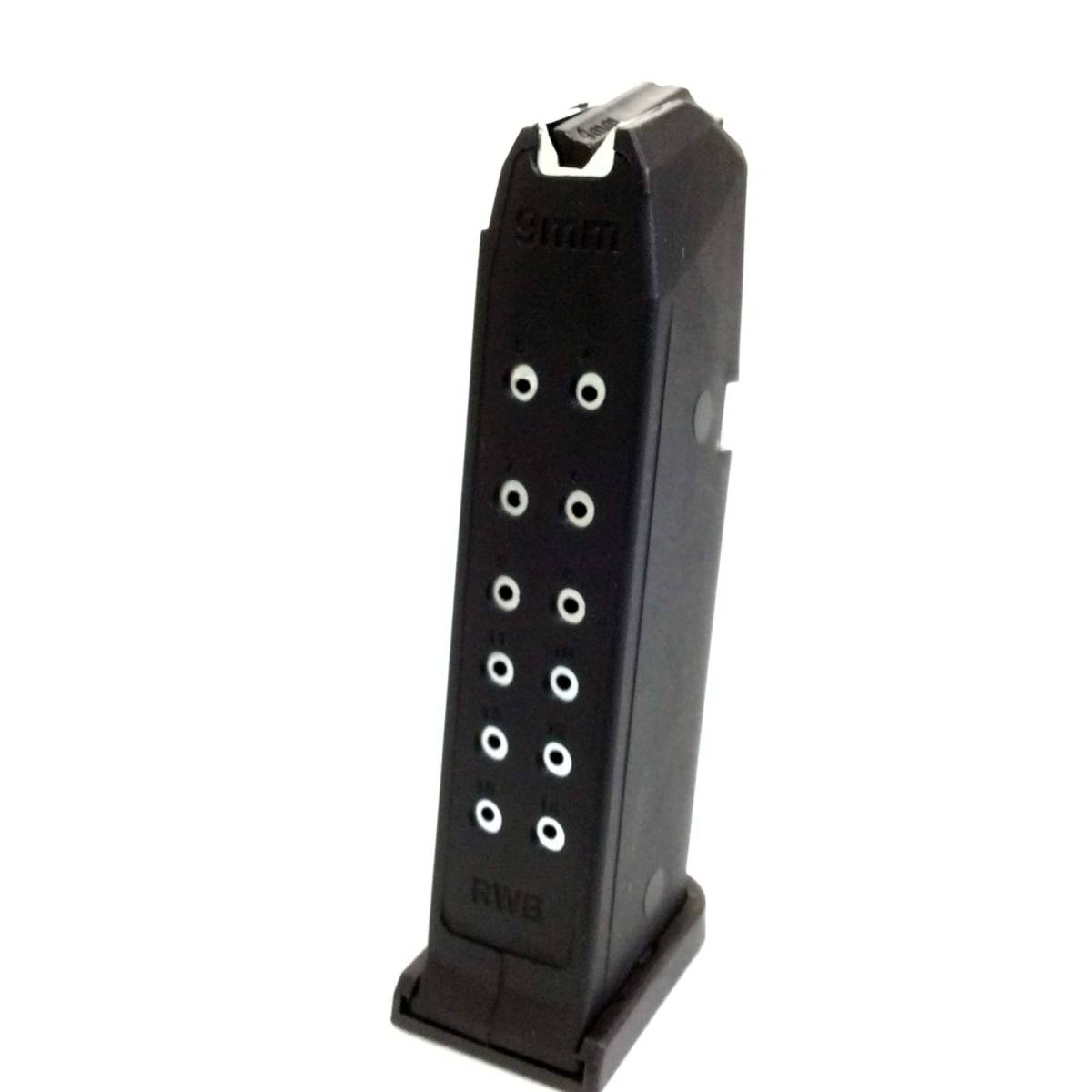 Rwb Magazine For Glock 19 9mm 15 Round-img-0