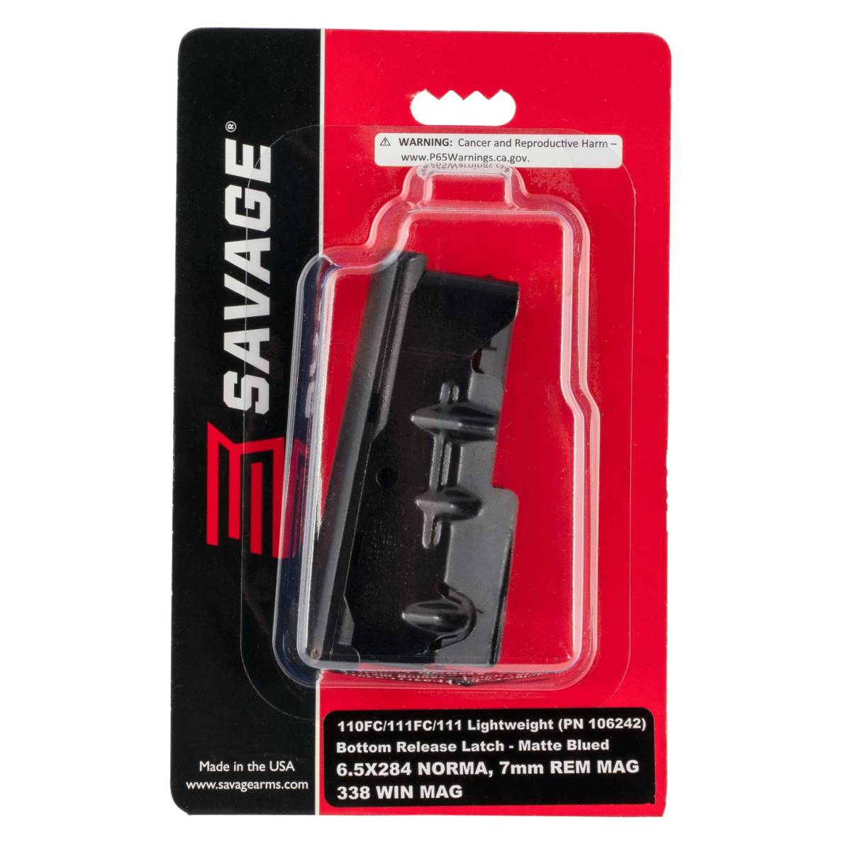 Savage Arms 55119 110 3rd 338 Win Mag/7mm Rem Fits 110/111FC/110FC Blued-img-0