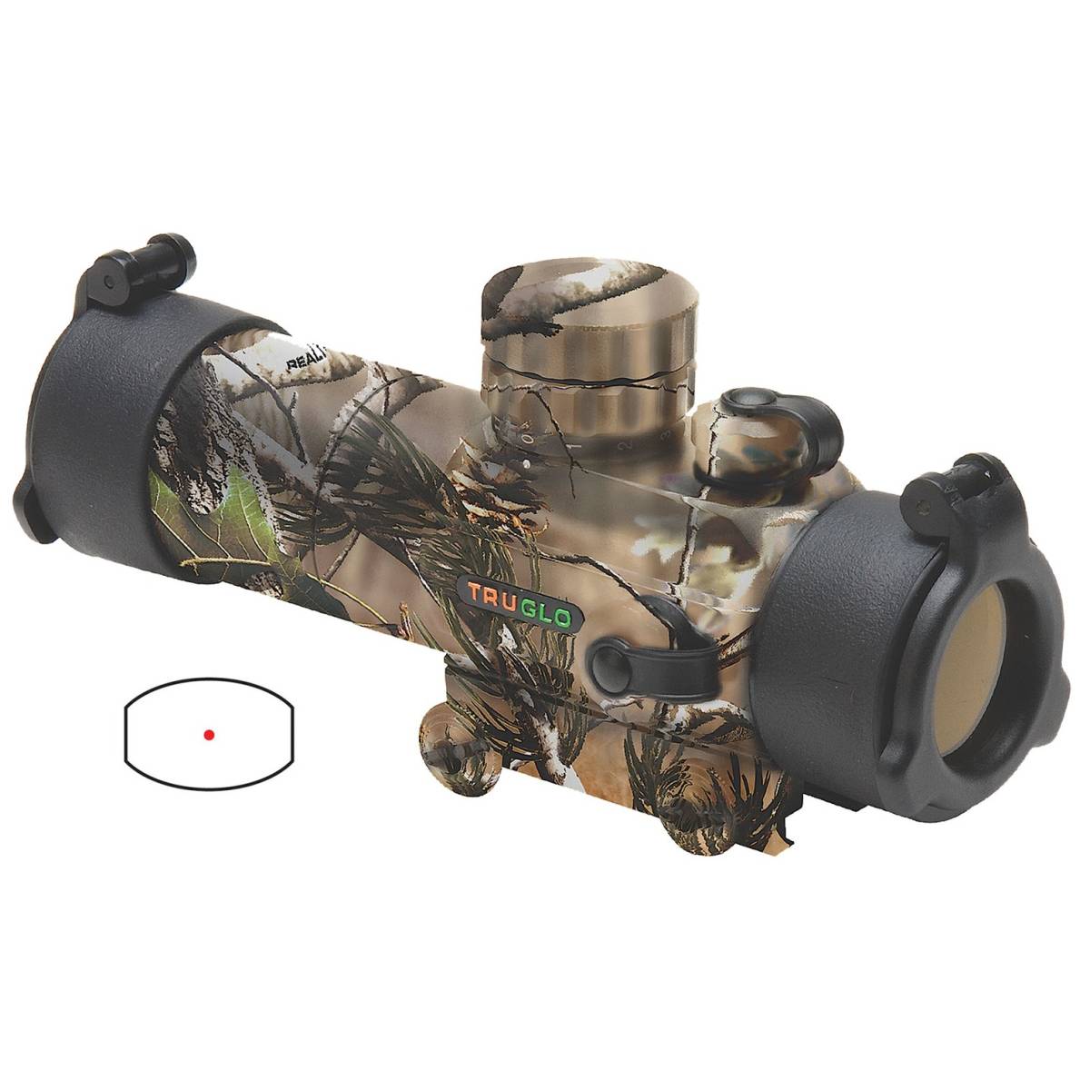 Truglo TG8030GA Gobble Stopper 1x 30mm Obj 3 MOA Illuminated Red/Green...-img-0