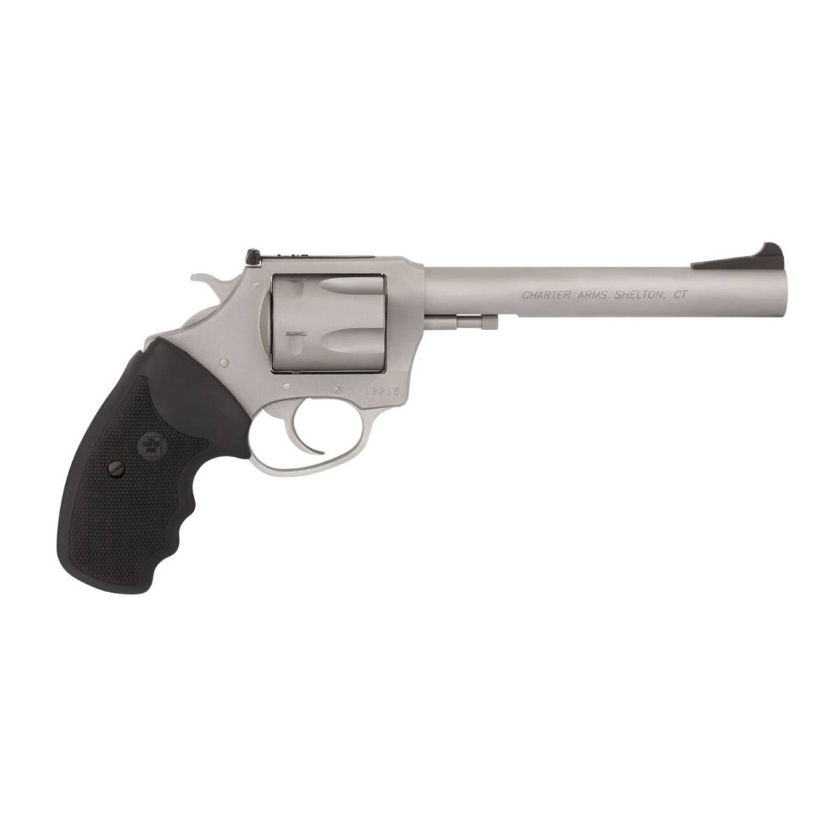 Charter Arms 73566 Mag Pug Target Extra Large 357 Mag, 6 Shot 6” Matte-img-0
