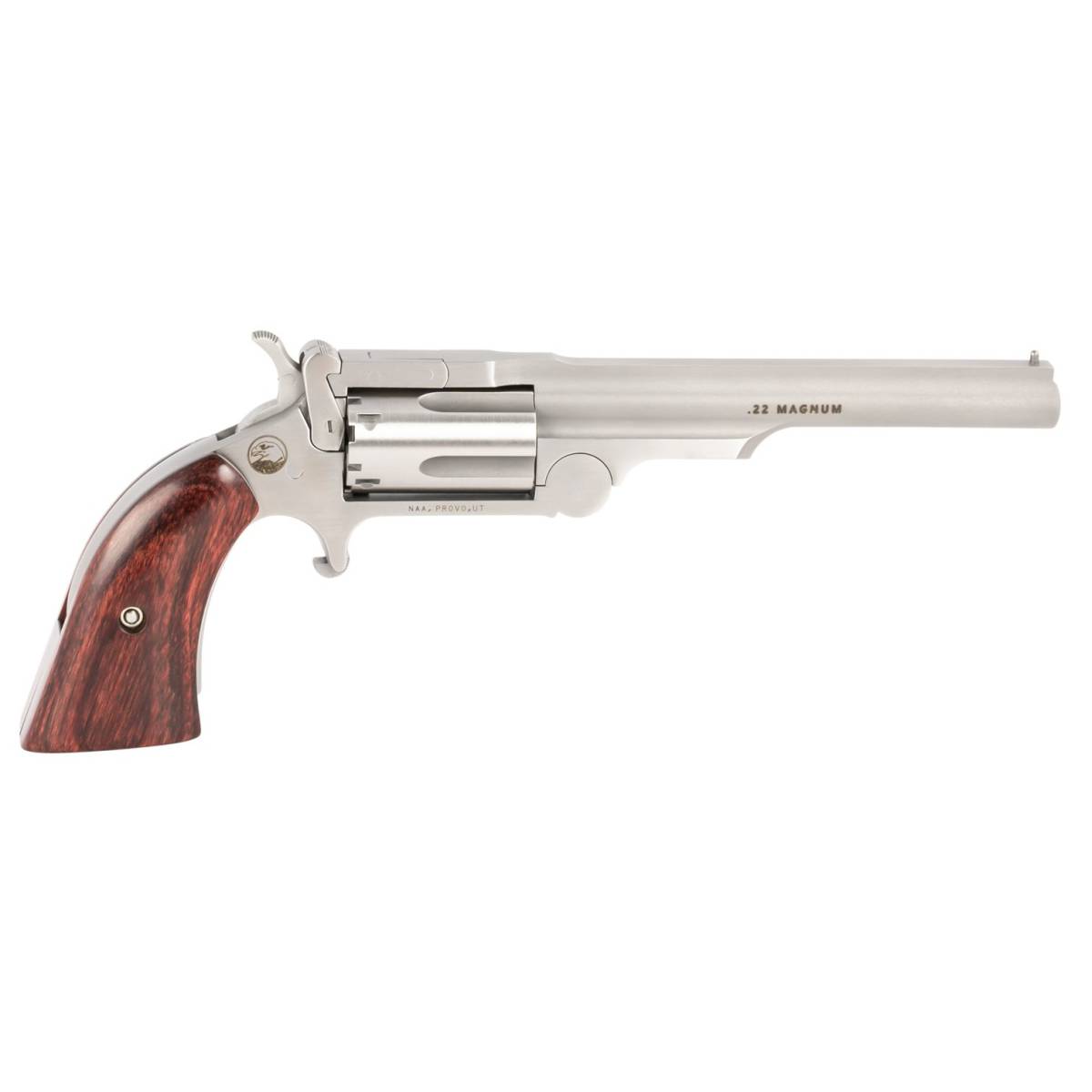 North American Arms 22MCR4 Ranger II 22 LR/22 WMR 5 Shot 4” Stainless...-img-0