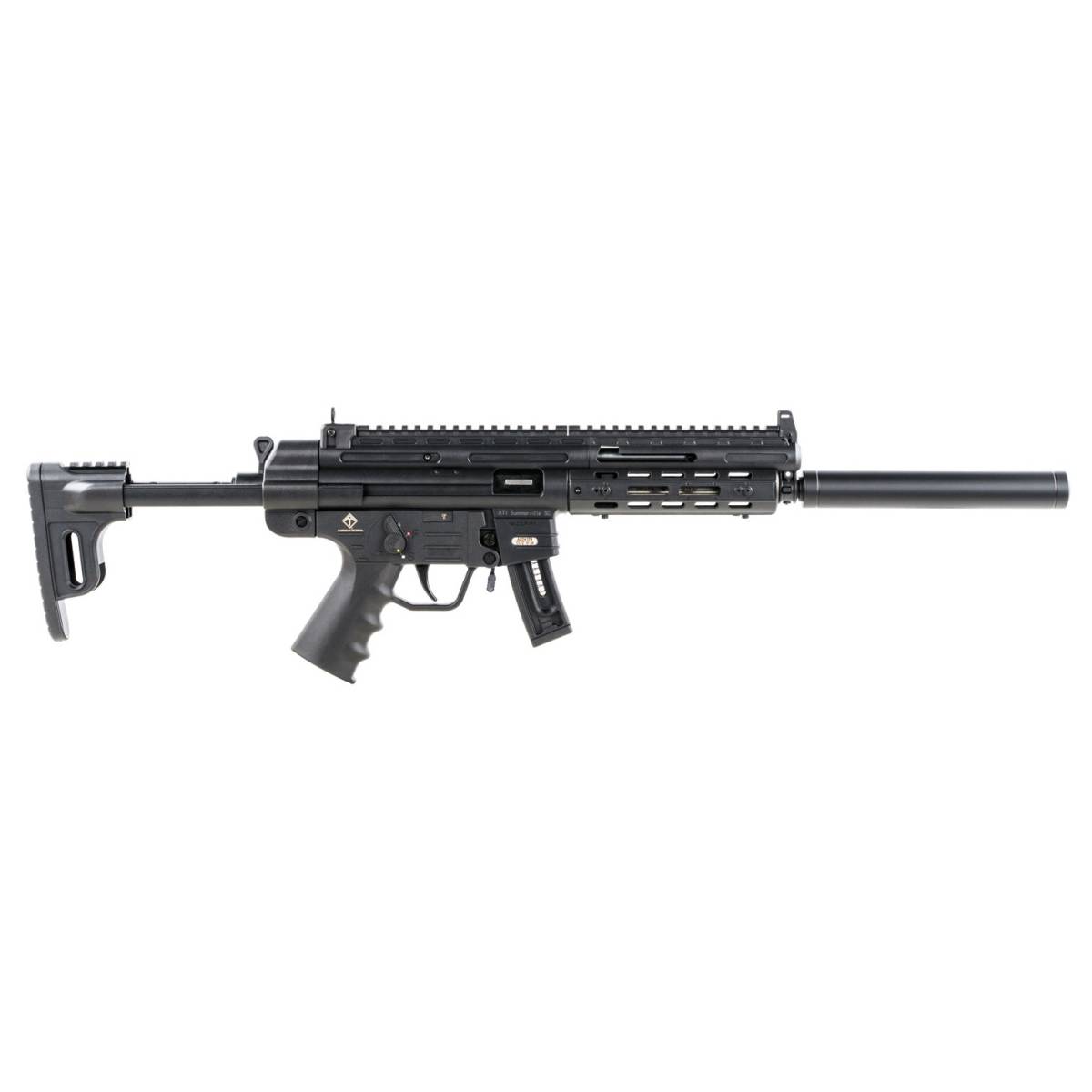 GSG GERGGSG1610ML GSG-16 Full Size 22 LR 10+1 16.25” Black Polymer...-img-0