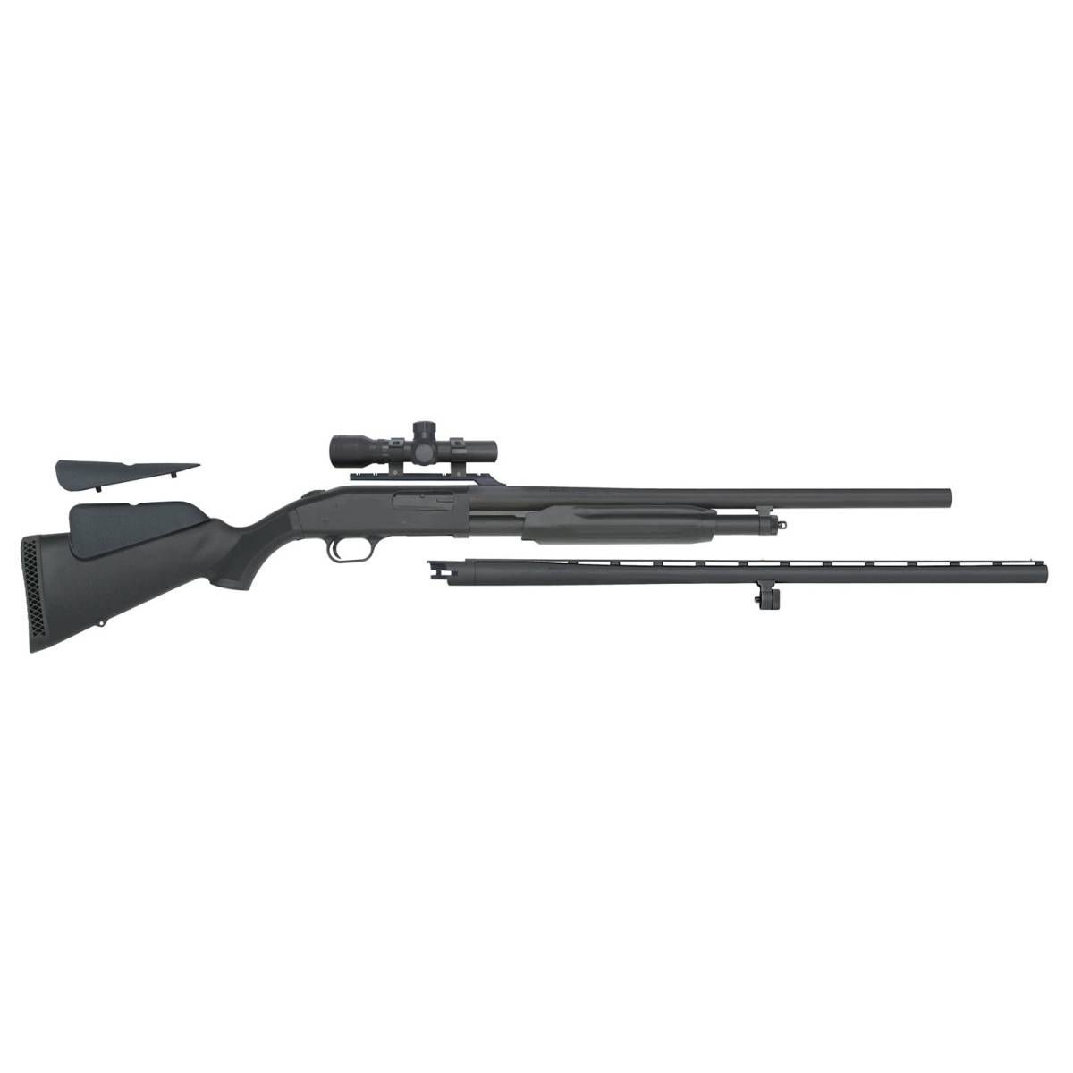 Mossberg 58244 500 Field/Deer 12 Gauge 5+1 3” 28” Vent Rib/24”...-img-0