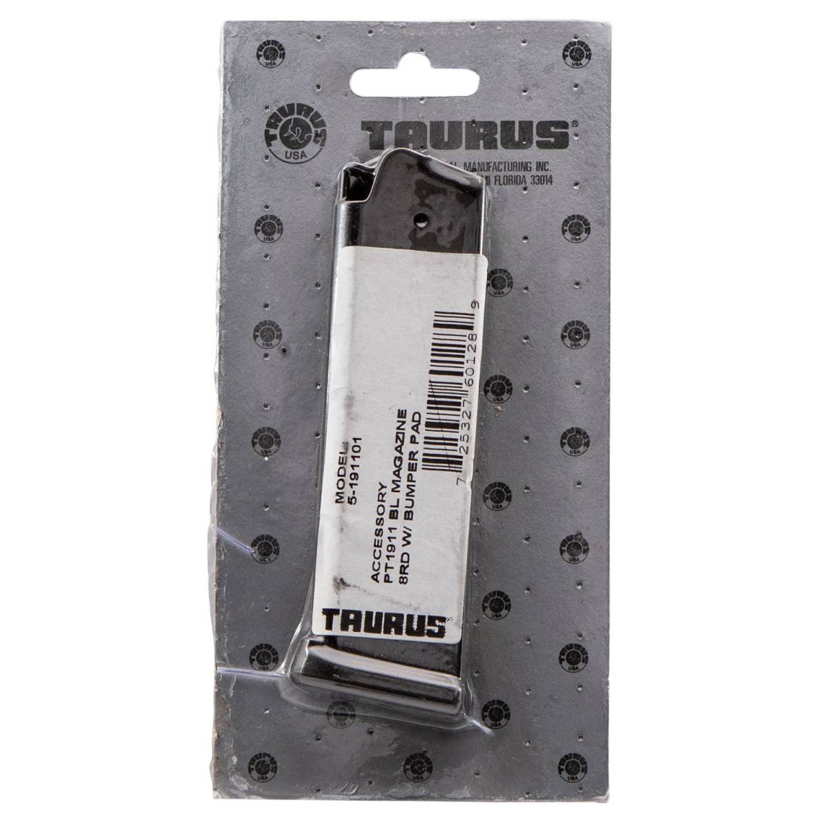 Taurus 358001301 1911 Commander 8rd 45ACP Black Metal-img-0